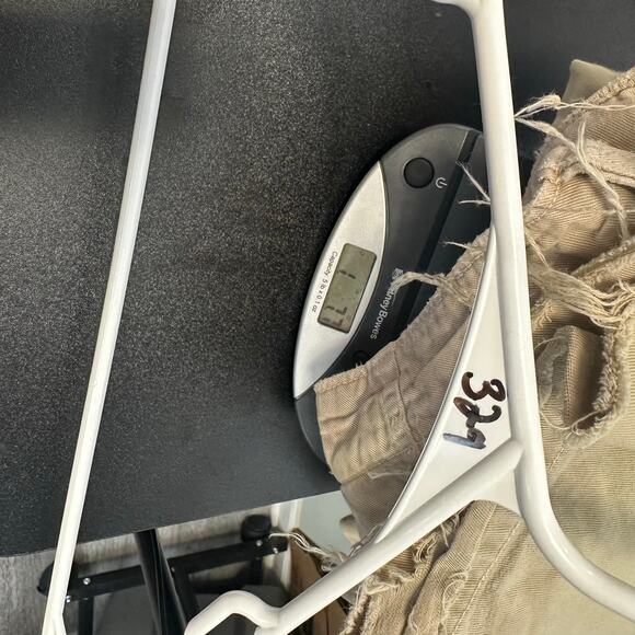 VTG American Eagle Destroyed Cargo Pants Sz 31x32 Y2K Grunge Streetwear Tattered - Picture 10 of 10